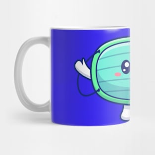 Cute Mask Cartoon Mug